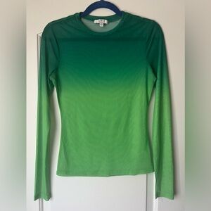 AFRM mesh long sleeve shirt